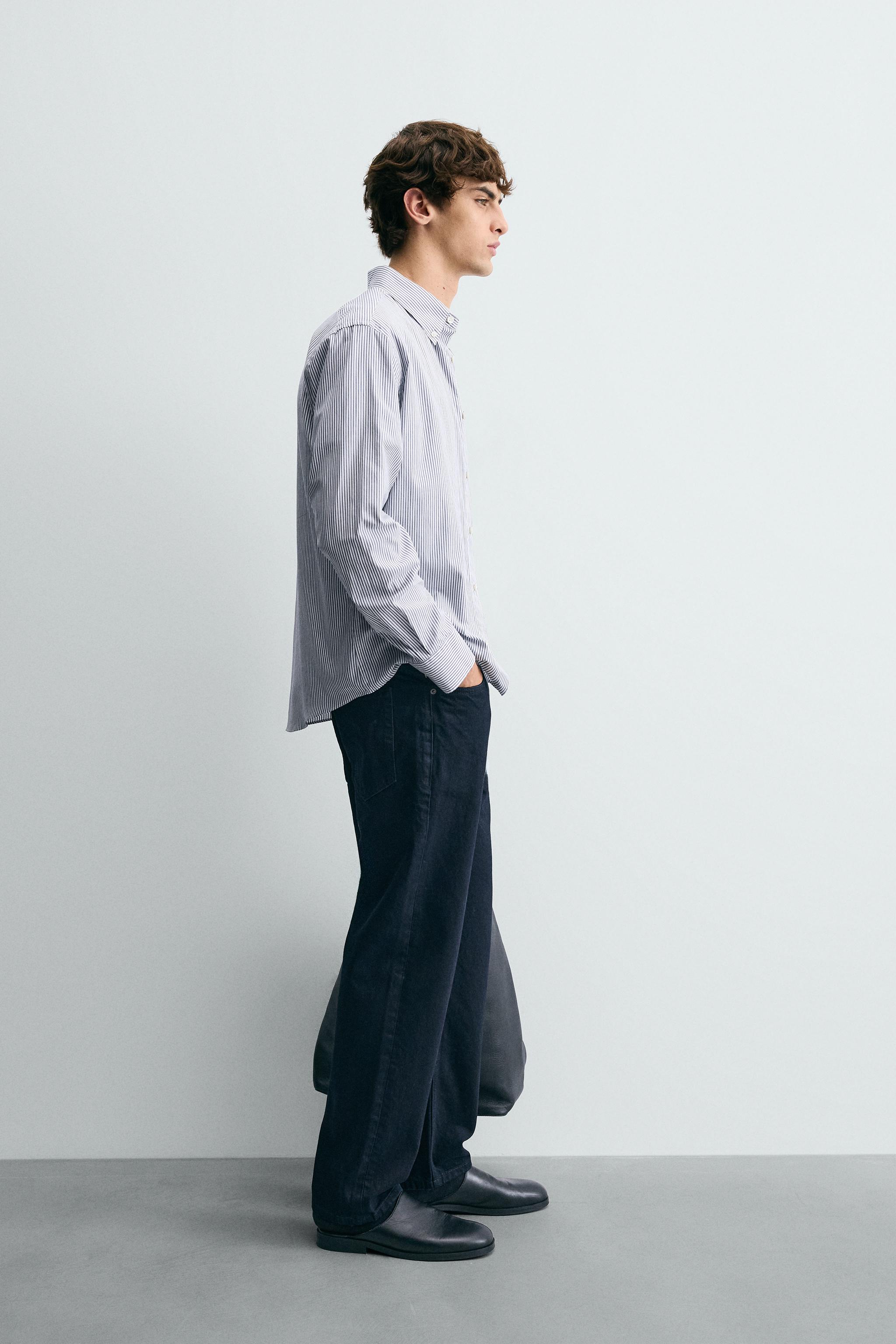 CHEMISE STRUCTURÉE À RAYURES